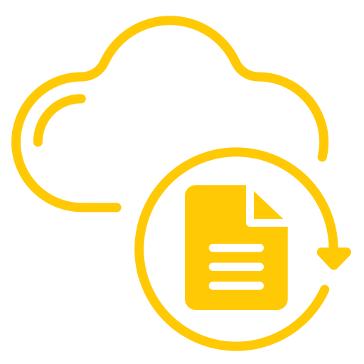 7228399 Cloud Data Recovery Restore Processing Icon